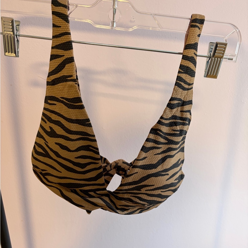NWT Aerie Triangle Bikini Top Animal Print Small- 32B, 32C, 34A, 34B, 32D, 30D